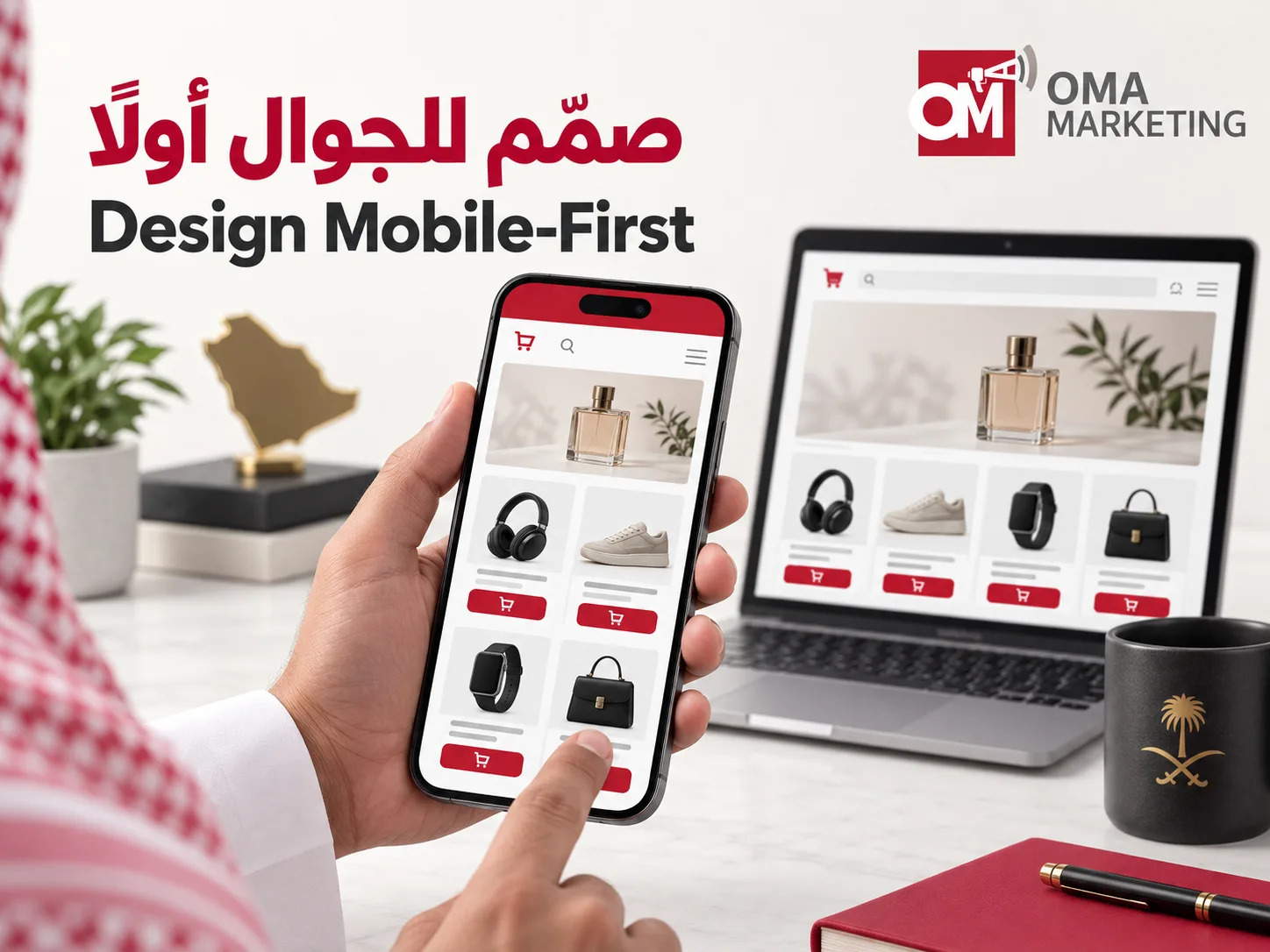 موقع متجاوب مع الجوال